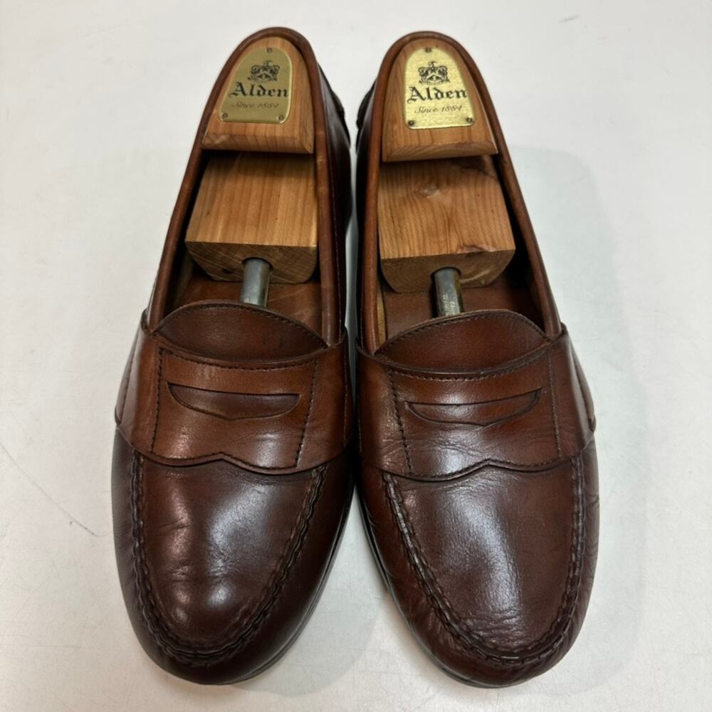 RESOLED Rancourt & Co. x Polo Country Penny Loafer Made in Maine USA EUC 9 D